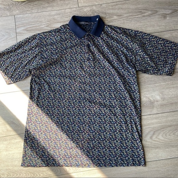 Vintage Horst  Dusseldorf Made in Italy Polo Shirt - Picture 3 of 11